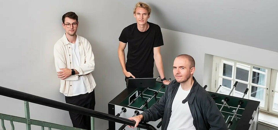 Plato founders Benedikt Nolte, Matthias Heinrich and Oliver Birch