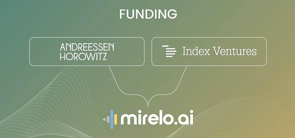 Mirelo has raised a $41 million seed round, co-led by Index Ventures and Andreessen Horowitz, with participation from Atlantic.vc and TriplePoint Capital.