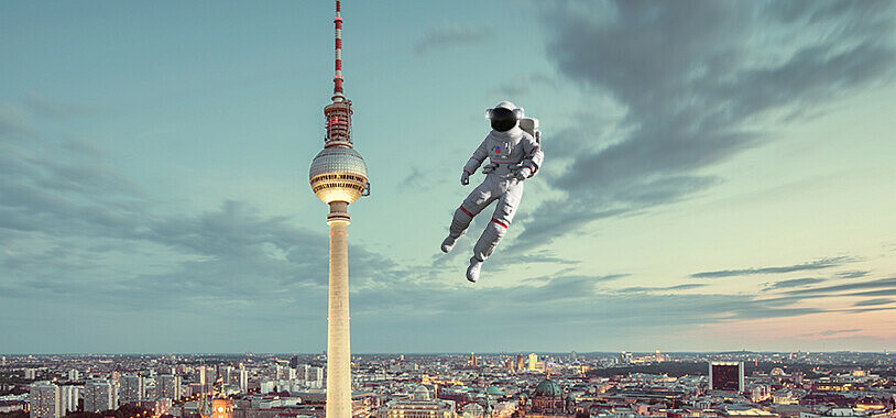 Berlin astronaut Berlin astronaut