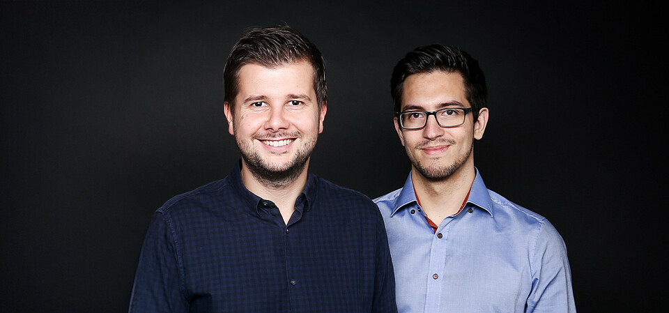 Marian Gläser (CEO), Patrick Kern (CTO)