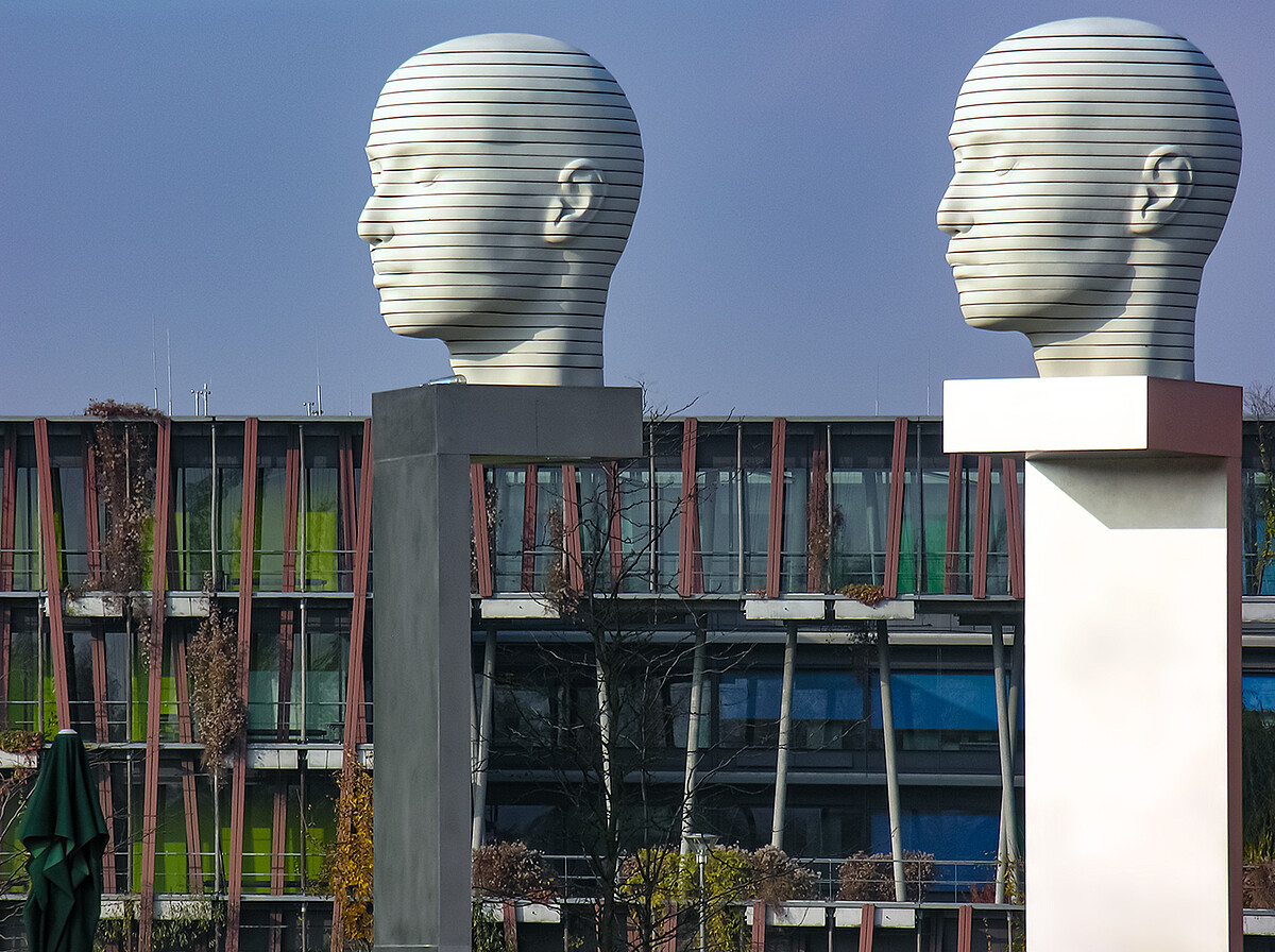 Department of Physics at Campus Adlershof, where the teaching and research facilities of the departments of Chemistry, Geography, Computer Science, Mathematics, Physics, and Psychology are located.