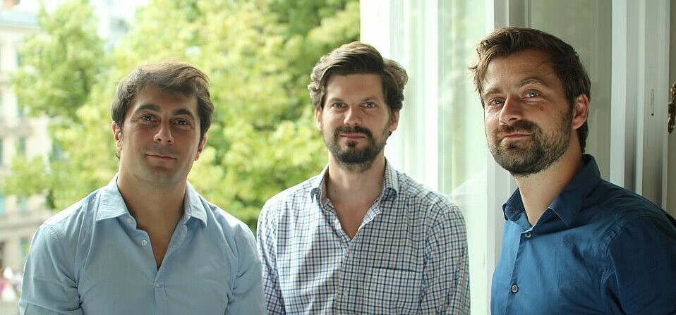 Founders of AMBOSS: Madjid Salimi (CEO), Benedikt Hochkirchen (CEO), Nawid Salimi (CMedO)