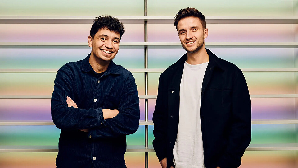Stefan Kling and Markus Cremer, founders and CEOs of SongPush Stefan Kling and Markus Cremer, founders and CEOs of SongPush