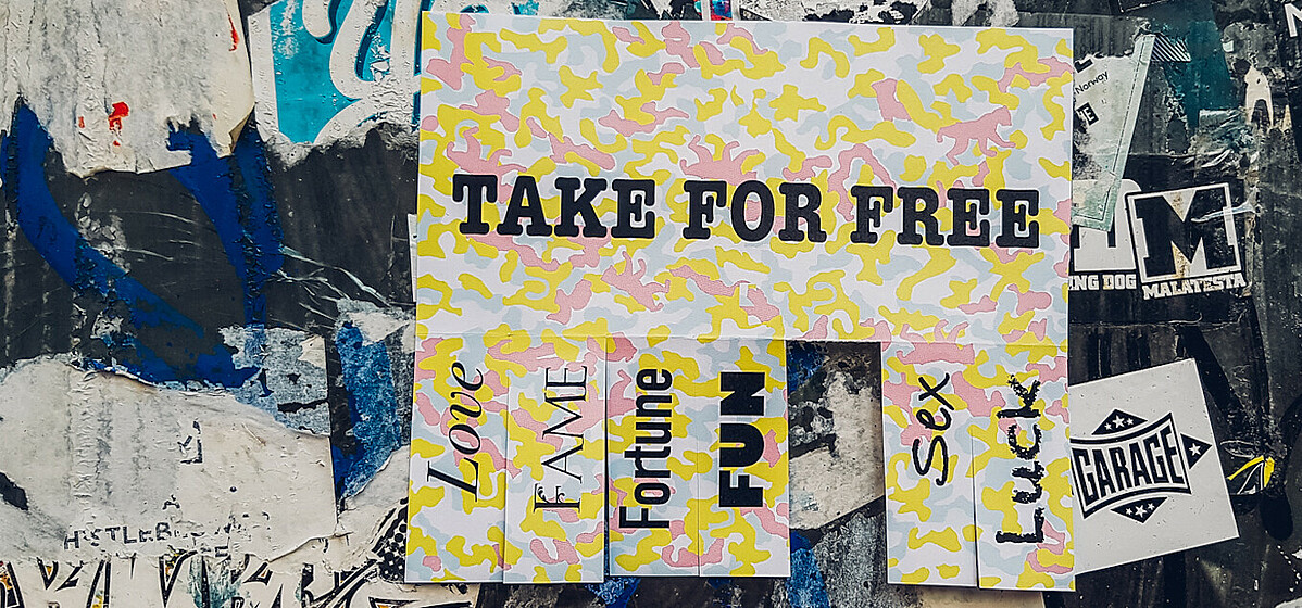 Take For Free: Fun, Fame, and Fortune | © Frank R. Schröder