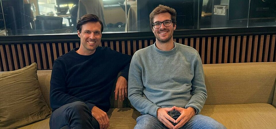 The FLIZpay founders, Konrad Holtkamp and Roberto Ammirata