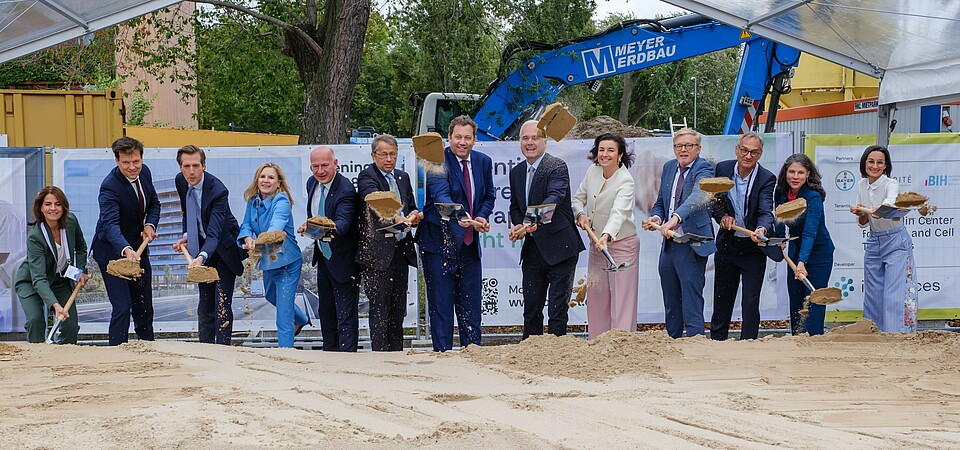Groundbreaking ceremony for BC GCT