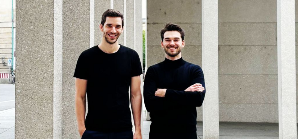 The Caidera founders: Daniel Fernau and Max Sieg