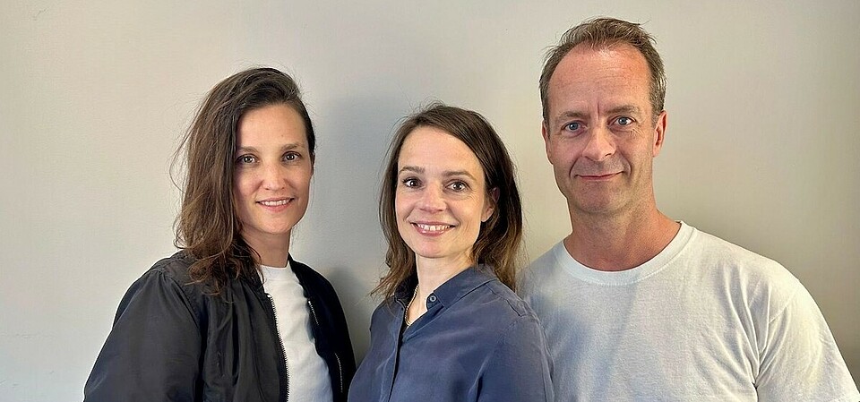 Evela Health Co-founders Dr. Valerie Kirchberger, Eva-Maria Meijnen, Dr. Cornelius Remschmidt